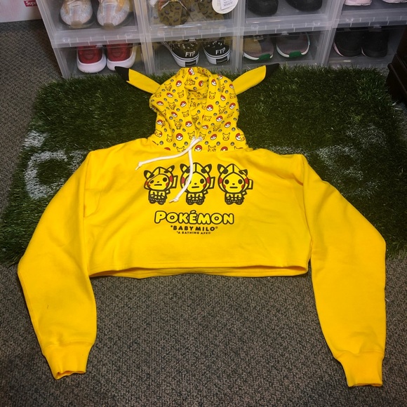 pikachu bape hoodie
